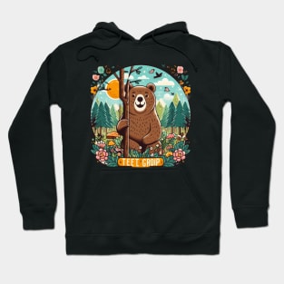 TéTé group happy bear Hoodie